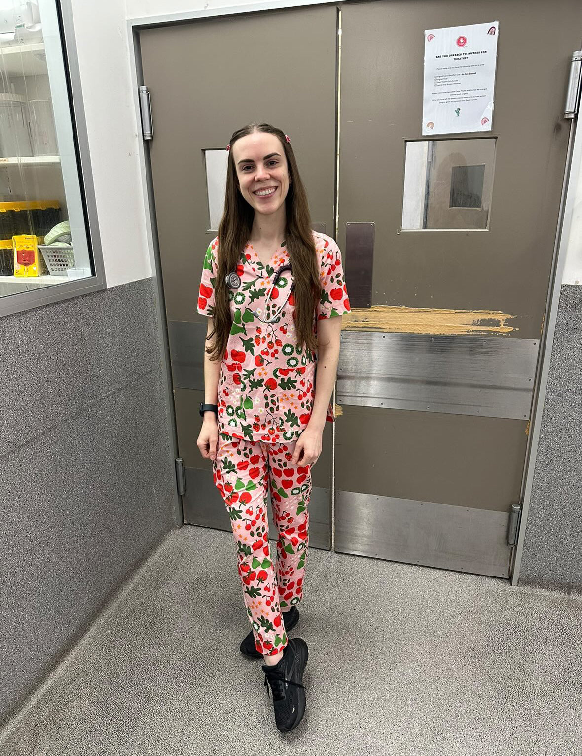 Why wear fun scrubs to work?