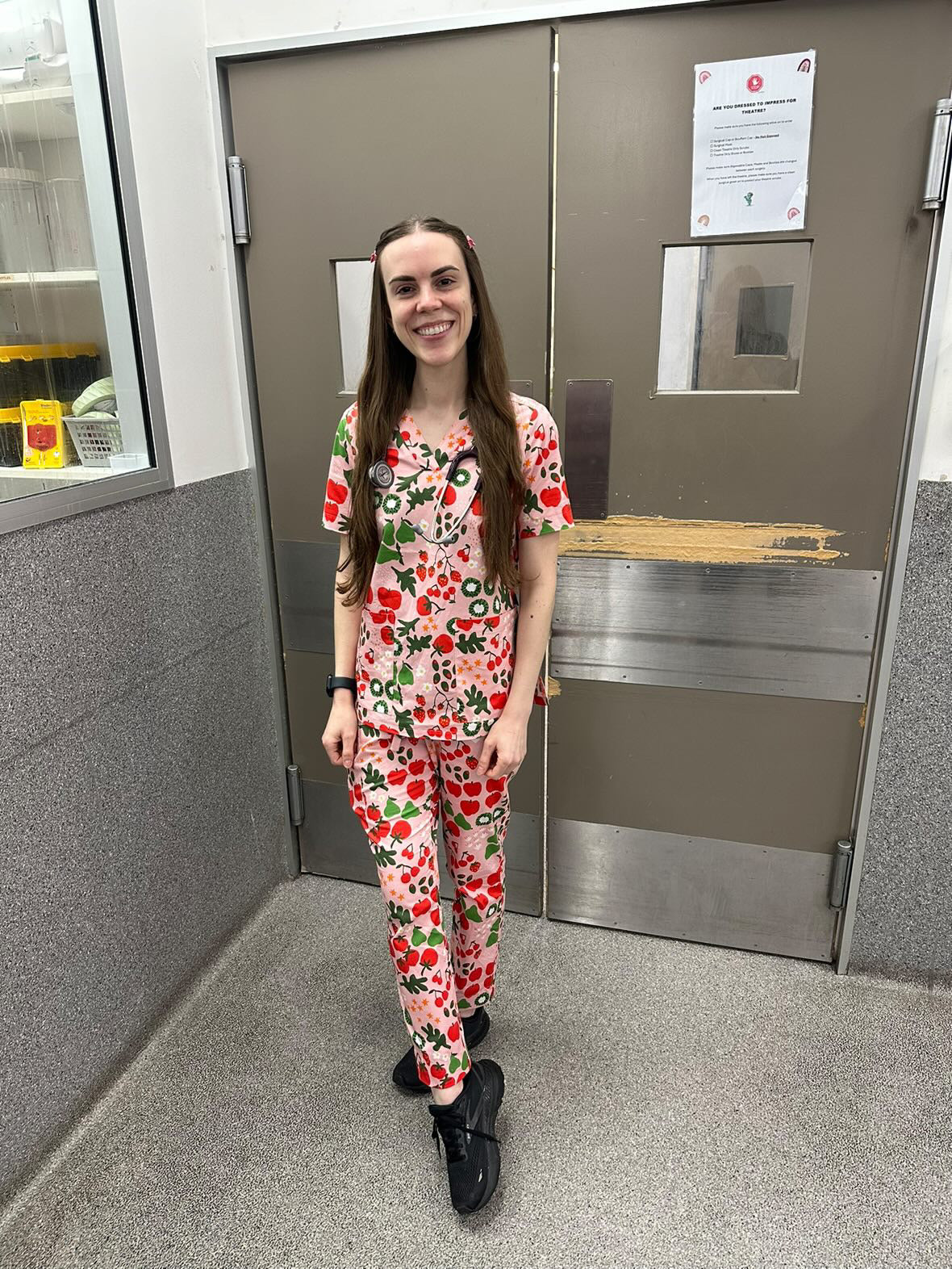 Why wear fun scrubs to work?