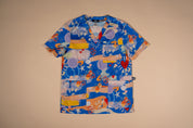 Aussie Xmas Party  - Women's Printed Scrub Top