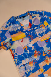 Aussie Xmas Party  - Women's Printed Scrub Top
