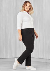 Womens Comfort Waist Straight Leg Pant CL955LL