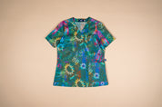 Daintree - Women's Printed Scrub Top