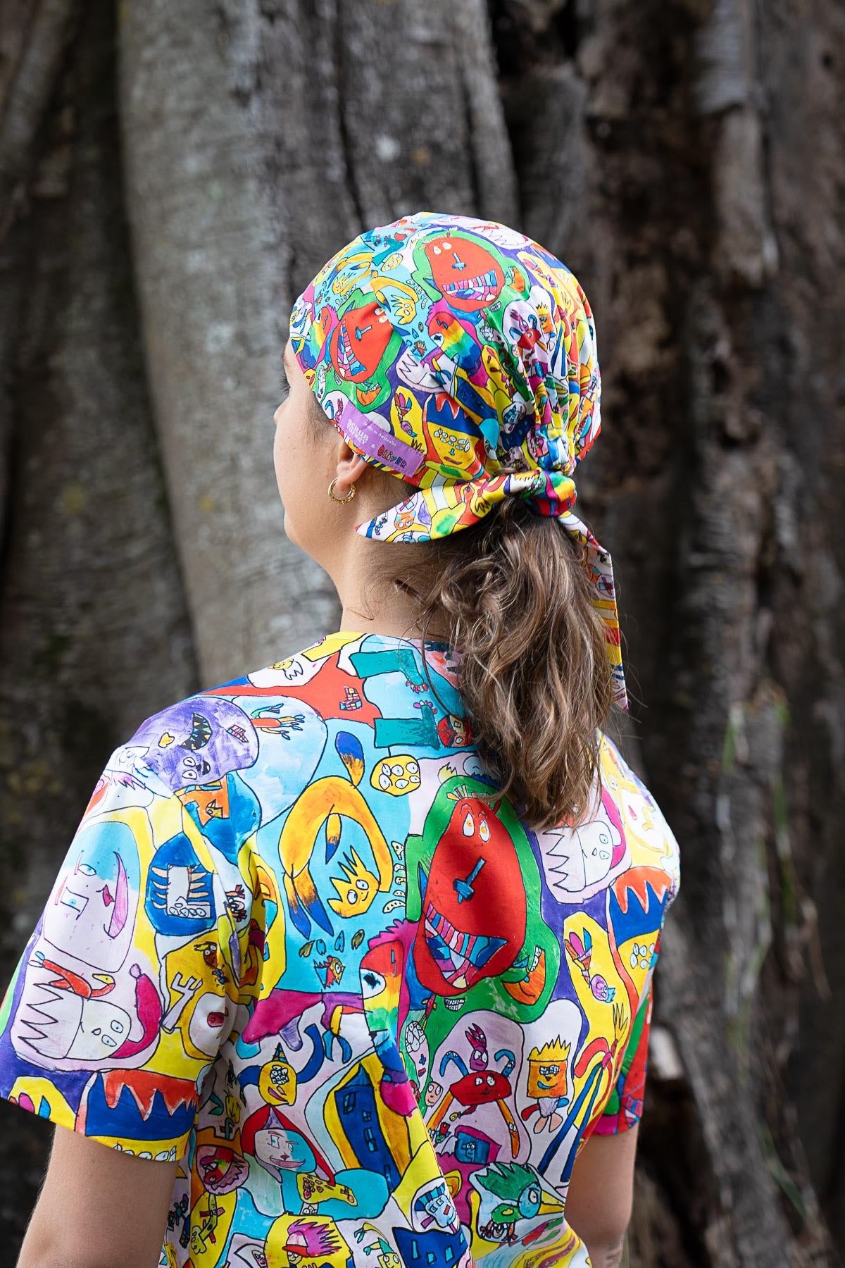 Monster Mash - Printed Scrub Cap