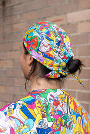 Monster Mash - Printed Scrub Cap