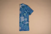 Seaside Healing Blue - Unisex Printed Scrub Top
