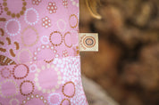 Seaside Healing Blush - Women's Printed Scrub Top