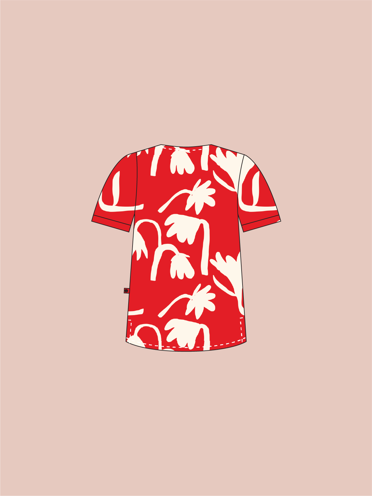 Tulip - Women's Printed Scrub Top