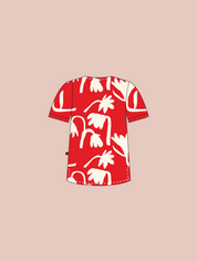 Tulip - Women's Printed Scrub Top