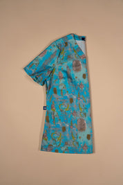 Banksia Adrift - Women's Printed Scrub Top