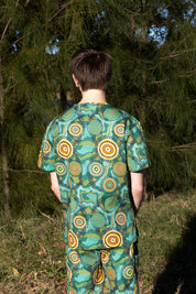 Birthing Grounds - Unisex Printed Scrub Top