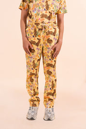 Egg Hunt - Women's Premium Printed Scrub Pants