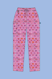 Midwifery - Womens Printed Scrub Pants