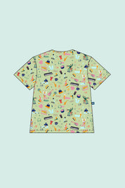 Music Therapy – Unisex Printed Scrub Top