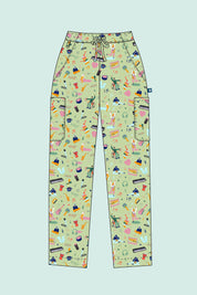 Music Therapy – Unisex Printed Scrub Pants