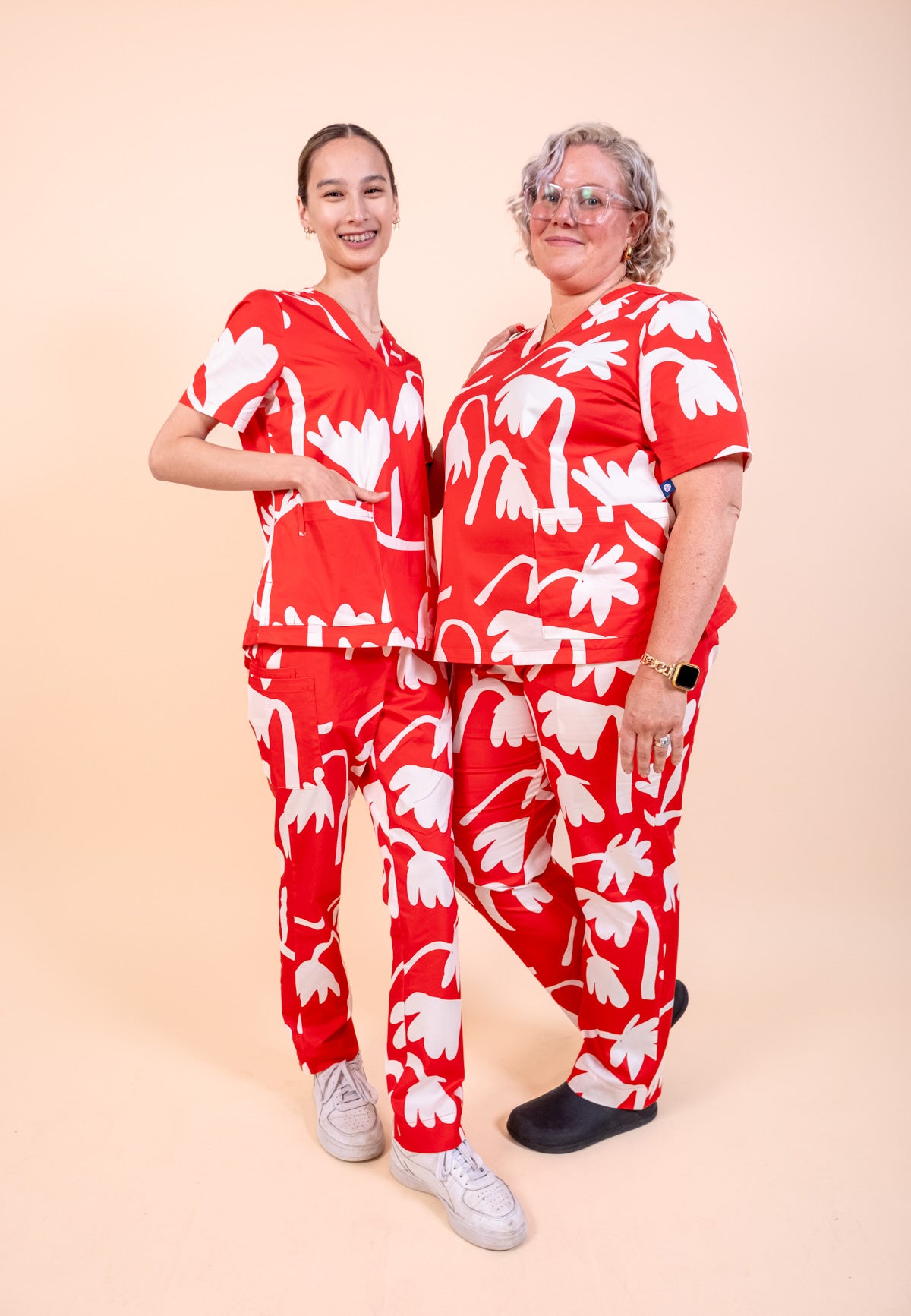 Tulip - Women's Printed Scrub Top