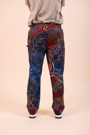 Wollumbin - Unisex Printed Scrub Pants