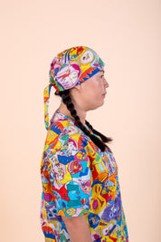Monster Mash - Printed Scrub Cap