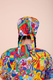Monster Mash - Printed Scrub Cap