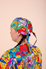 Monster Mash - Printed Scrub Cap