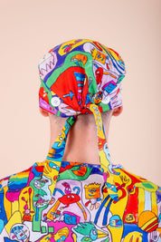 Monster Mash - Printed Scrub Cap