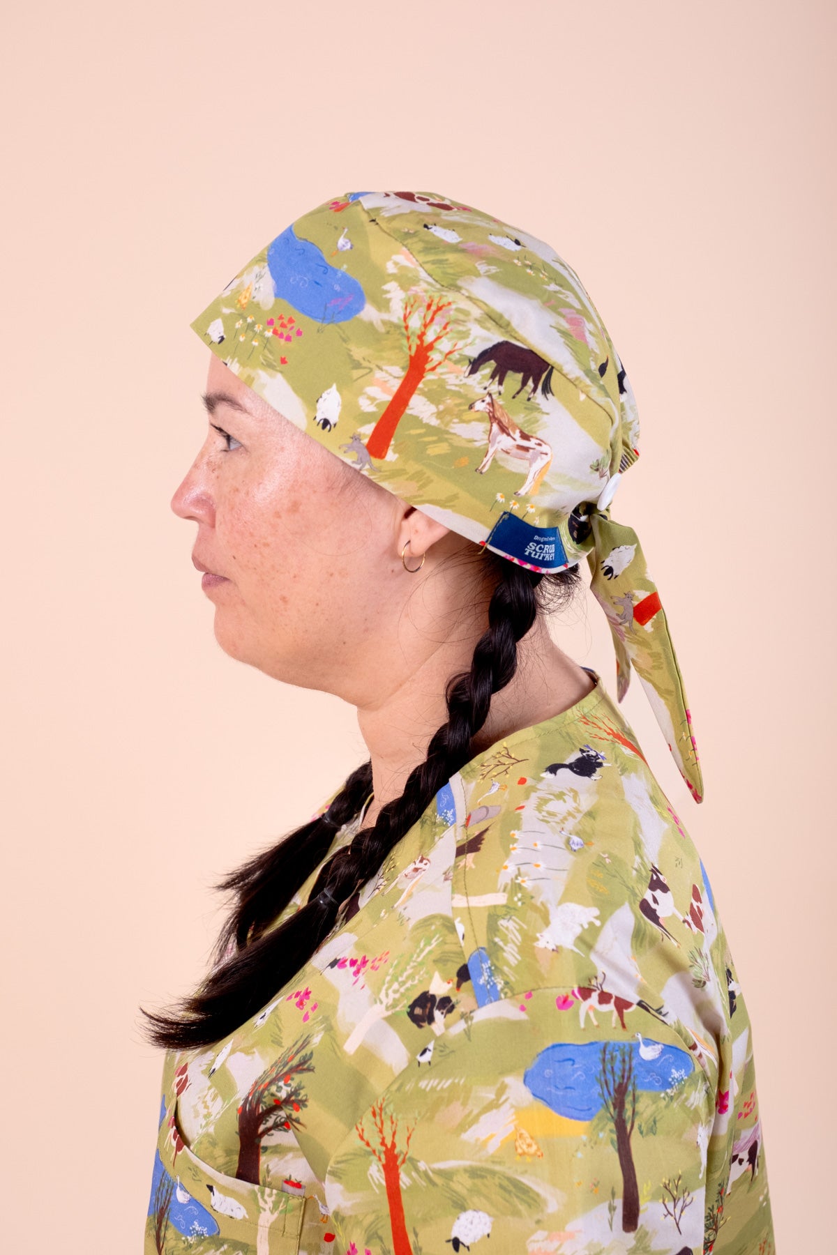 Animal Farm - Printed Scrub Cap