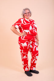 Tulip - Women's Printed Scrub Top