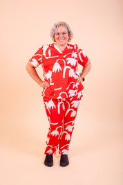 Tulip - Women's Printed Scrub Top