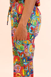 Pre-Order Ollie's Bugs - Unisex Printed Scrub Pants