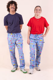 Speech Pathology – Unisex Printed Scrub Pant