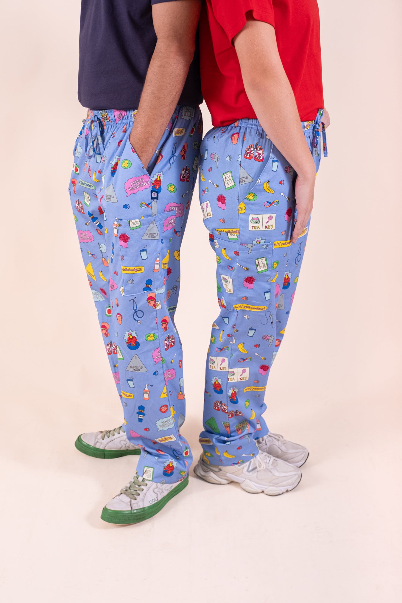 Speech Pathology – Unisex Printed Scrub Pant