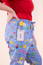 Speech Pathology – Unisex Printed Scrub Pant
