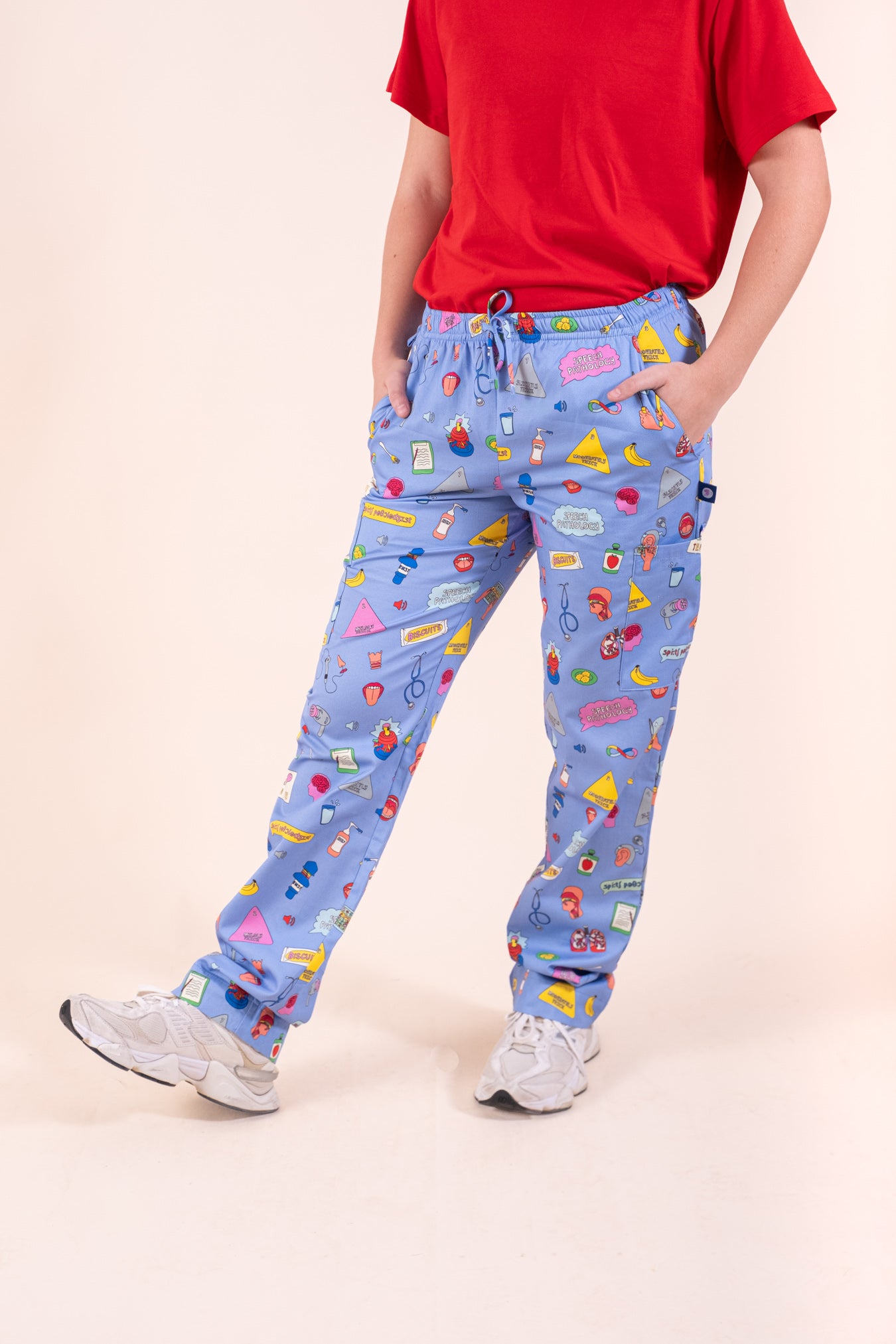 Speech Pathology – Unisex Printed Scrub Pant