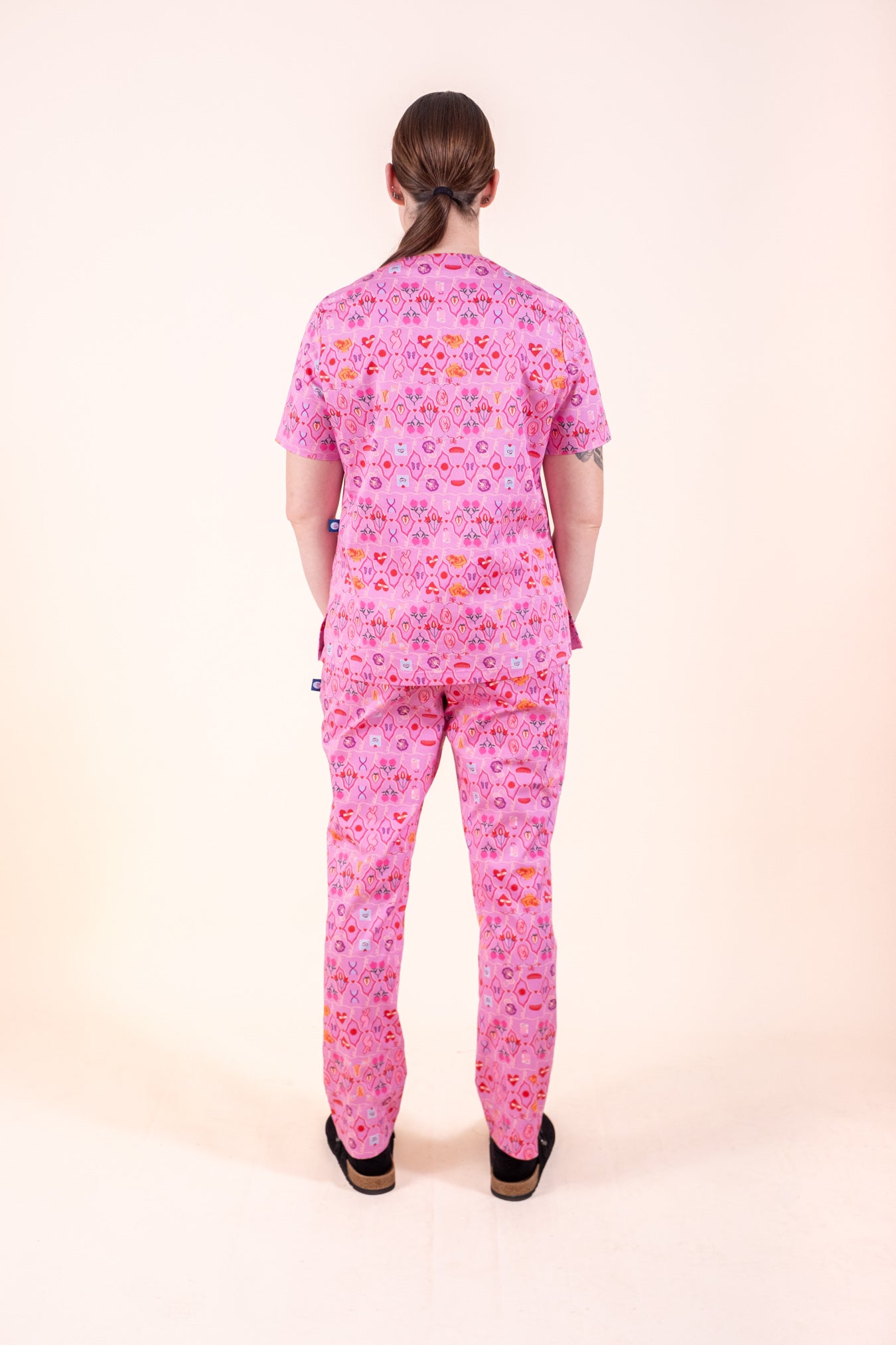 Midwifery - Womens Printed Scrub Top