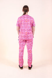 Midwifery - Womens Printed Scrub Top