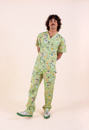 Music Therapy – Unisex Printed Scrub Pants
