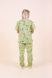 Music Therapy – Unisex Printed Scrub Top