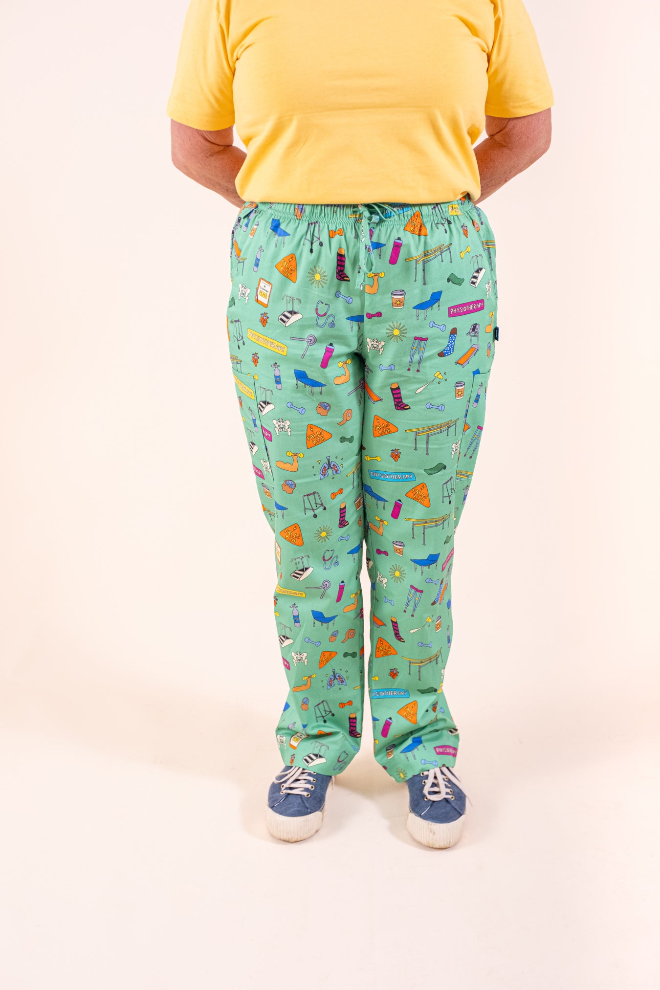 Physiotherapy – Unisex Printed Scrub Pant