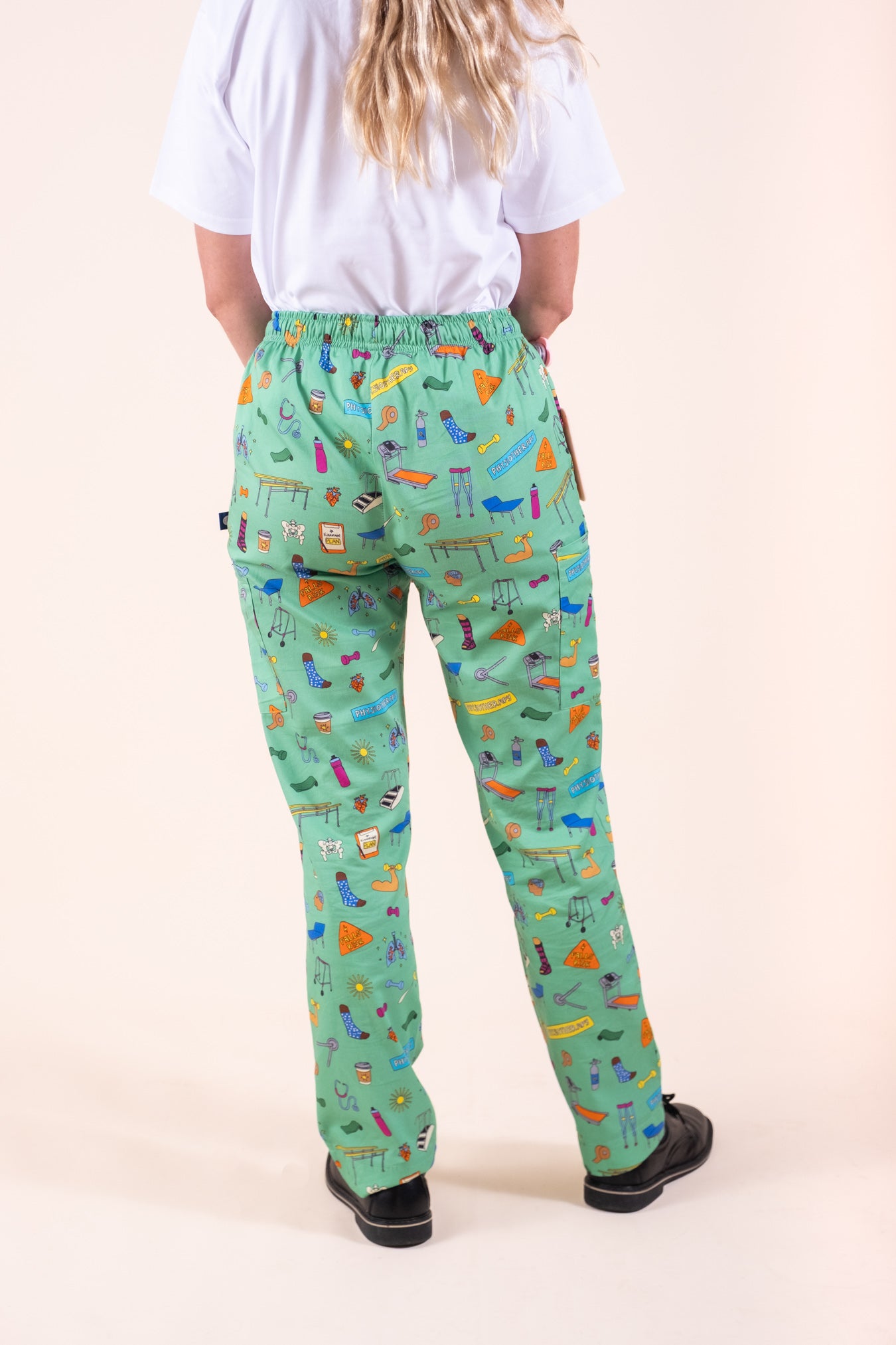 Physiotherapy – Unisex Printed Scrub Pant