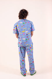 Speech Pathology  – Unisex Printed Scrub Top