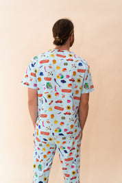 Occupational Therapist - Unisex Printed Scrub Top