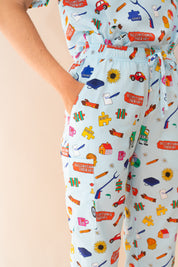 Occupational Therapy – Unisex Printed Scrub Pant