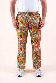 Tropical Splendour – Unisex Printed Scrub Pants