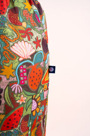Tropical Splendour – Unisex Printed Scrub Pants