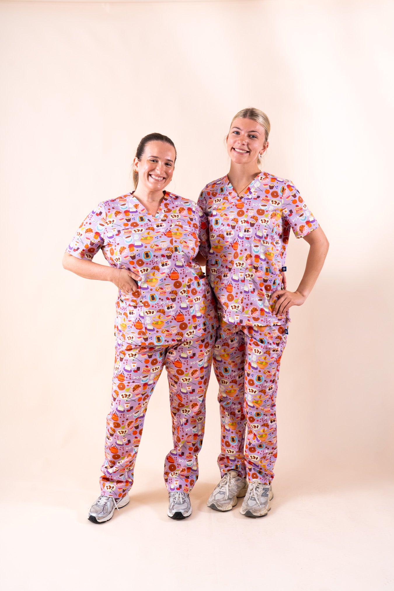 Sweet Treats - Women's Premium Printed Scrub Pants
