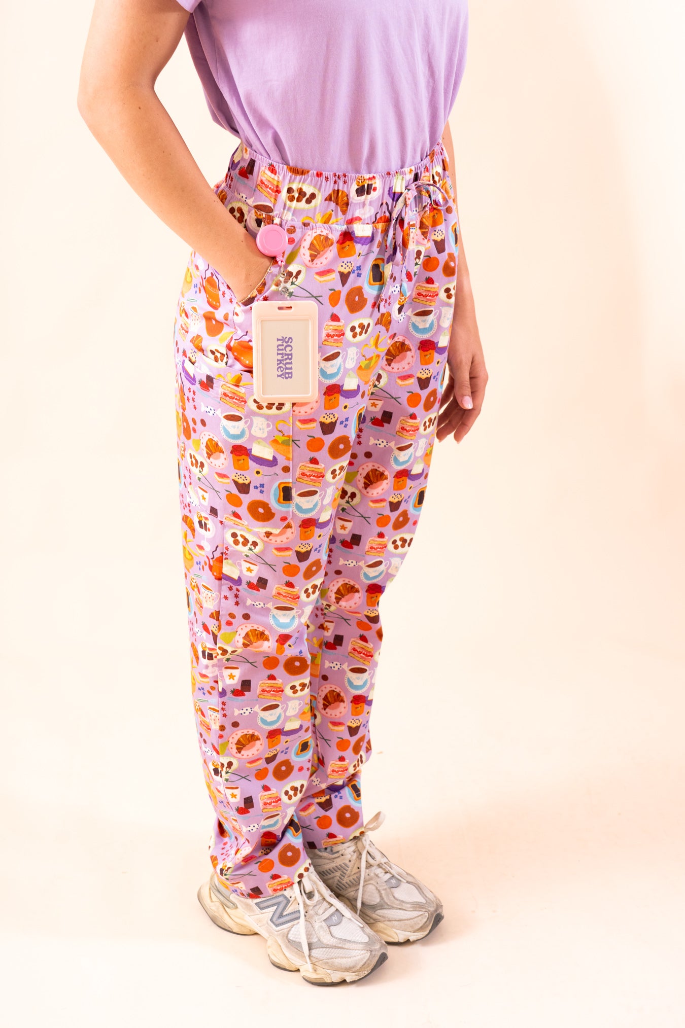 Sweet Treats - Women's Premium Printed Scrub Pants
