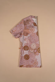 Seaside Healing Blush - Women's Printed Scrub Top