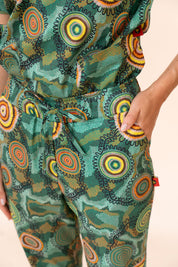Birthing Grounds - Women's Premium Printed Scrub Pants