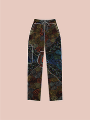 Wollumbin - Unisex Printed Scrub Pants