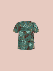 Out Bush - Unisex Printed Scrub Top