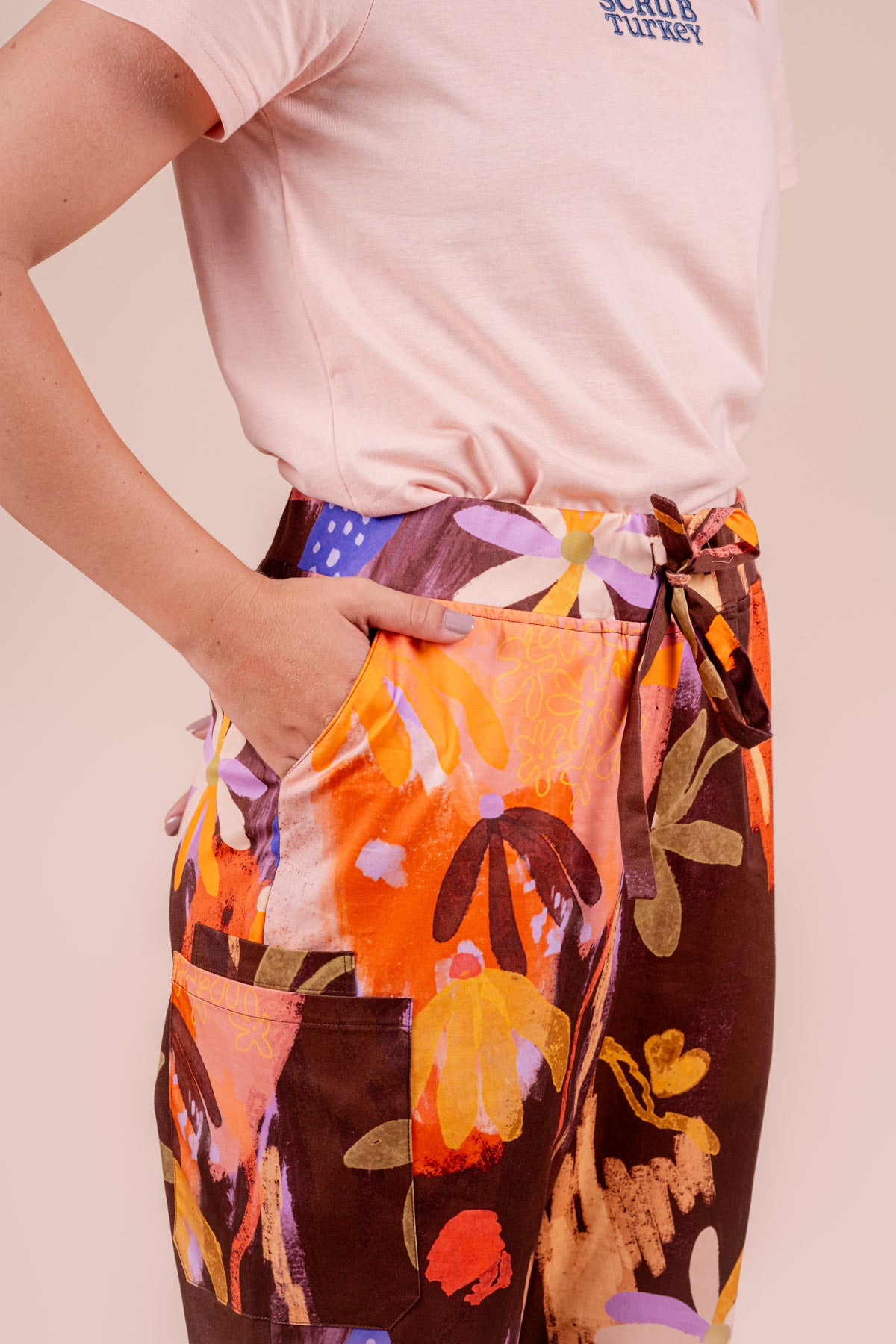 Picnic - Women's Printed Scrub Pants